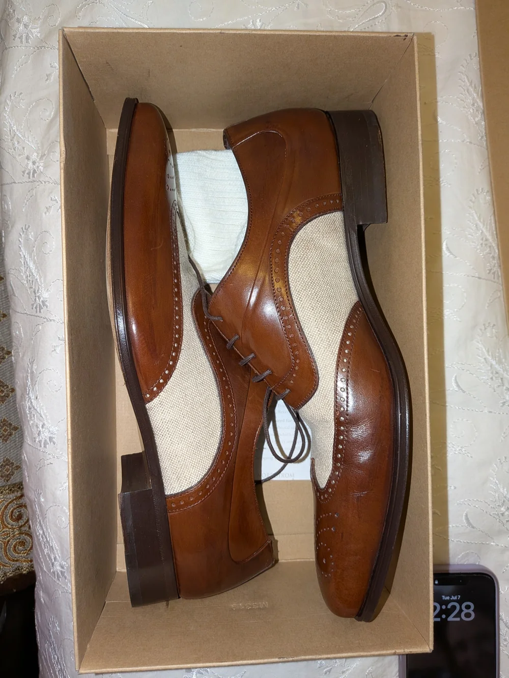 Mezlan Two Toned Men's Shoes